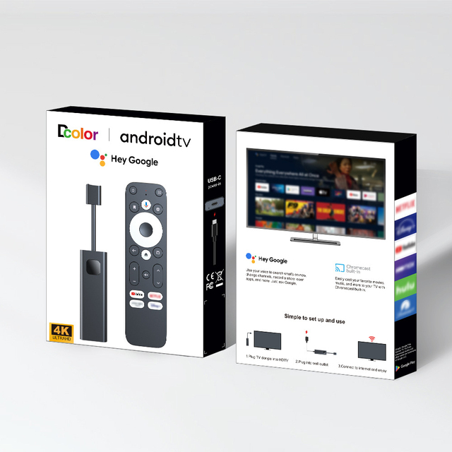 High Quality for GD1 2GB+16GB Quad Core Android TV Box 4K HD YouTube Compatible