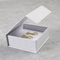 Boîte cadeau de luxe personnalisée avec fermeture magnétique, en carton 1200g, pour collier et bijoux, avec logo