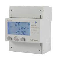 Acrel ADL400 MID Aprobado Medidor de potencia trifásico AC Kwh Gestión de energía Pantalla LCD con Rs485 Modbus-RTU