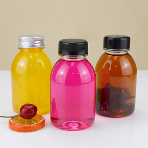 Botella de Jugo Personalizada de 250 ml y 270 ml, Botella de PET Transparente Desechable para Bebidas con Tapa de Rosca, Botella para Refrescos - Product Image 1