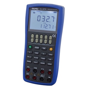 Calibrador de Procesos de Termopar RTD Pt-100 Tecpel CL-327A 4-20mA, Precisión del 0.02%, Apagado Automático, Retroiluminación LED Blanca, Batería - Product Image 1