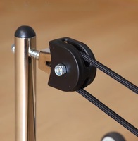 Reformer de Pilates professionnel pliable en chêne massif, portable, avec ressorts, gain de place, pour la maison, avec logo personnalisé