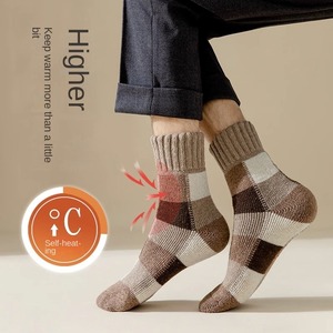 Winter Super Thick <strong>Wool</strong> Men's Winter Warm <strong>Wool</strong> <strong>Socks</strong> Thick Towel <strong>Socks</strong> Solid Color <strong>Wool</strong> <strong>Socks</strong> - Product Image 6