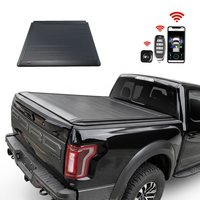 Couverture de benne électrique rétractable pour Ford Ranger Raptor 2022-2026, couverture de benne rigide imperméable en aluminium