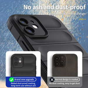 เคสโทรศัพท์ AilesTecca Shockproof <span class=keywords><strong>Camshield</strong></span> armor ซิลิโคนนิ่มกันลื่น สำหรับ <span class=keywords><strong>iPhone</strong></span> 11 12 และ <span class=keywords><strong>13</strong></span> 14 15 16 ซีรีส์ - Product Image 5