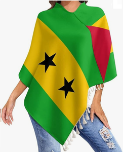 Bufanda de Pashmina para Mujer con Diseño de Bandera de Filadelfia, Suave y Cálida, con Flecos, Logotipo Personalizado, Impermeable y Antiarrugas - Product Image 5