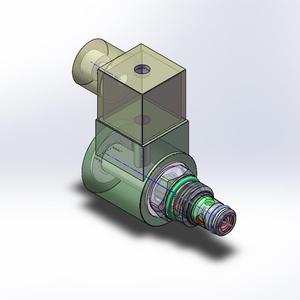 DHF08-222 2/2 Solénoïde hydraulique directionnel normalement fermé - Product Image 1