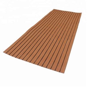 Ladrillos divertidos luz marrón + Color negro EVA espuma <span class=keywords><strong>Marina</strong></span> barco pisos de madera de teca de <span class=keywords><strong>la</strong></span> hoja - Product Image 5