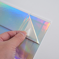 Caja de Regalo de Cartón Rígido Plegable con Solapa Magnética Holográfica Personalizada con Logotipo Promocional