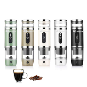 <span class=keywords><strong>Cafetera</strong></span> Espresso Portátil Anbo, 18 Bares de Presión, Acero Inoxidable, Control Manual, <span class=keywords><strong>Molinillo</strong></span> Ajustable, Autolimpieza, Enchufe EU/US - Product Image 6