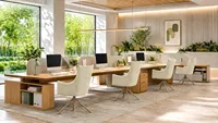 Table basse moderne en verre et MDF blanc pour le salon, meubles CT-919