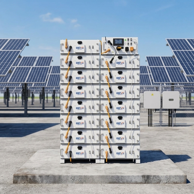 High Voltage 768V LiFePO4 Battery Pack 200Ah Modular Stackable Energy Storage System for Industrial C&I BESS