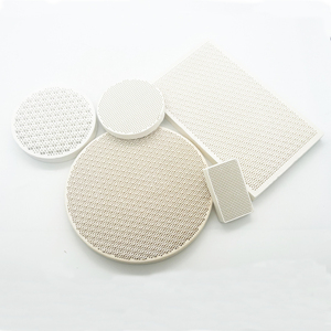 Viereckige ferninfrarot-Waben-Keramikplatte für Gasherdbrenner poröser Brenner-Wärmelagerspeicher Heizpaneel - Product Image 3
