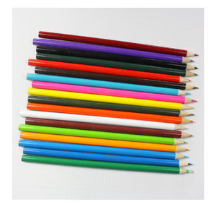 Lot de 12 ou 24 crayons de cire à dessin de marque OEM en gros (18 couleurs non effaçables) Impression numérique - Product Image 2