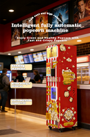 Distributeur automatique de pop-corn intelligent à écran tactile haut de gamme avec SDK, gestion automatique des stocks 24h/24, certifié CE