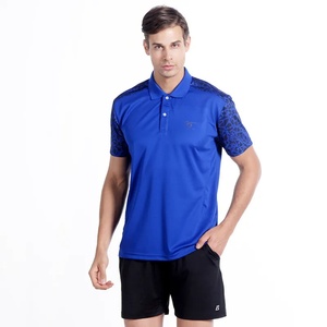 เสื้อยืดแขนสั้นผู้ชายสำหรับแบดมินตันและเทนนิส ระบายอากาศได้ดี เหมาะสำหรับฤดูร้อน สไตล์ลำลอง พร้อมปักโลโก้ตามสั่ง ขายส่ง - Product Image 4
