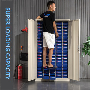 Tủ đựng phụ tùng nhựa, tủ dụng cụ, tủ đựng phụ tùng thay thế, tủ thép, nhiều tùy chọn, 100 ngăn kéo, nội thất văn phòng hiện đại - Product Image 2