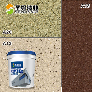 Vernice per la parete esterna ecologica liquida in acrilico naturale per esterni con vernice effetto pietra - Product Image 5