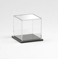 Coffret d'affichage en plexiglas transparent, coffret d'exposition personnalisé, Pop