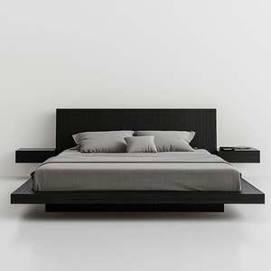 Precio más barato de fábrica Venta caliente Muebles para el hogar Cama Sala de estar Cama de madera de roble macizo para dormir en el hogar interior - Product Image 3