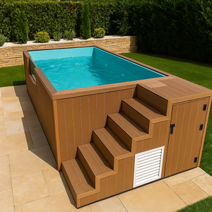 Piscine sans fin portative préfabriquée de famille de fibre de verre hors sol de nouvelle conception à vendre - Product Image 3