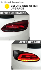 MJ pour 2009-2014 Volkswagen <span class=keywords><strong>Scirocco</strong></span> feux arrière amélioré LED feu arrière feu stop accessoires de voiture feu arrière de haute qualité - Product Image 5
