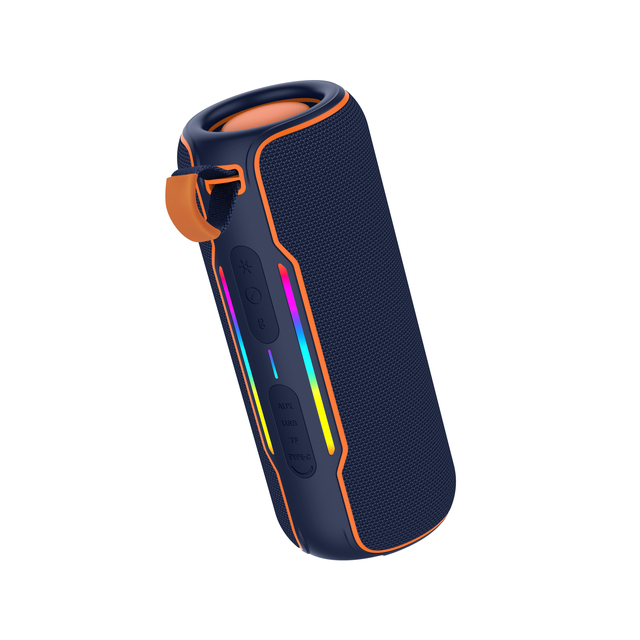 LED Light Portable Waterproof Bluetooth Speaker Outdoor Subwoofer Rechargeable 20W BT Speaker