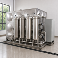 Système complet de pompage d'eau à pression constante à fréquence variable avec surpresseur, productivité de 5000 L/heure, garantie 1 an