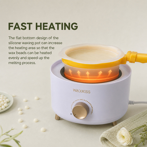 China Manufacturer Newly Easy to Clean Non-Stick Wax Pot Genuine Silicone Wax Bowl Pot for Wax Warmer - Product Image 4