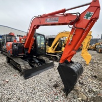 Excavatrice d'occasion HITACHI ZX70 à haute efficacité, matériel de terrassement HITACHI ZX70 à vendre