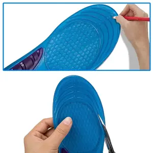 Coussinets en <span class=keywords><strong>silicone</strong></span> pour chaussures, soutien de la voûte plantaire, semelles massantes, gel antidérapant, coussinets souples pour chaussures de sport, protège-talons pour talons hauts - Product Image 3