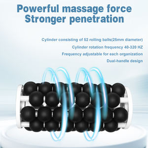2024 nouveau produit Vibration Fitness Yoga mousse rouleau Massage du corps haut rouleau perte de poids <span class=keywords><strong>pied</strong></span> Massage rouleau - Product Image 2