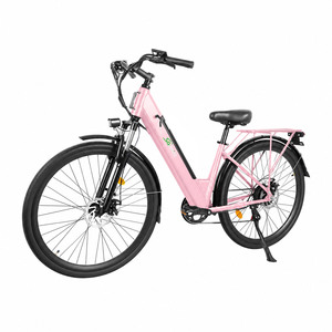 Vélo électrique de ville pour femmes EN15194 250W 36V 10.5Ah 700C, vélo électrique à cadre bas, 7 vitesses, frein à disque, selle large, garde-boue - Product Image 1