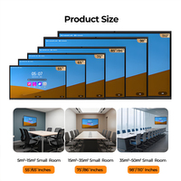 Pantalla Plana Interactiva 4K UHD de 55, 65 y 75 Pulgadas con Sistema Operativo Dual, Pantalla Táctil Multipunto y CMS Integrado para la Enseñanza en Escuelas y Aulas