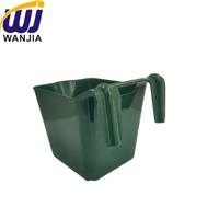 Seau d'alimentation pour animaux WANJIA, facile à nettoyer, en plastique, pour l'alimentation et l'abreuvement des veaux, du bétail et des jeunes animaux de ferme