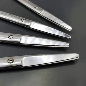 Tijeras Quirúrgicas Rectas de Acero Inoxidable de 14 cm, Instrumentos Quirúrgicos para Tejidos Blandos, Gran Venta - Product Image 6