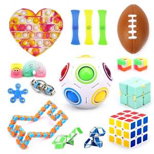 Kit de Pelotas Antiestrés 2021, Paquete de 30 Juguetes Sensoriales para Niños, Set de Juguetes para Aliviar el Estrés - Product Image 5