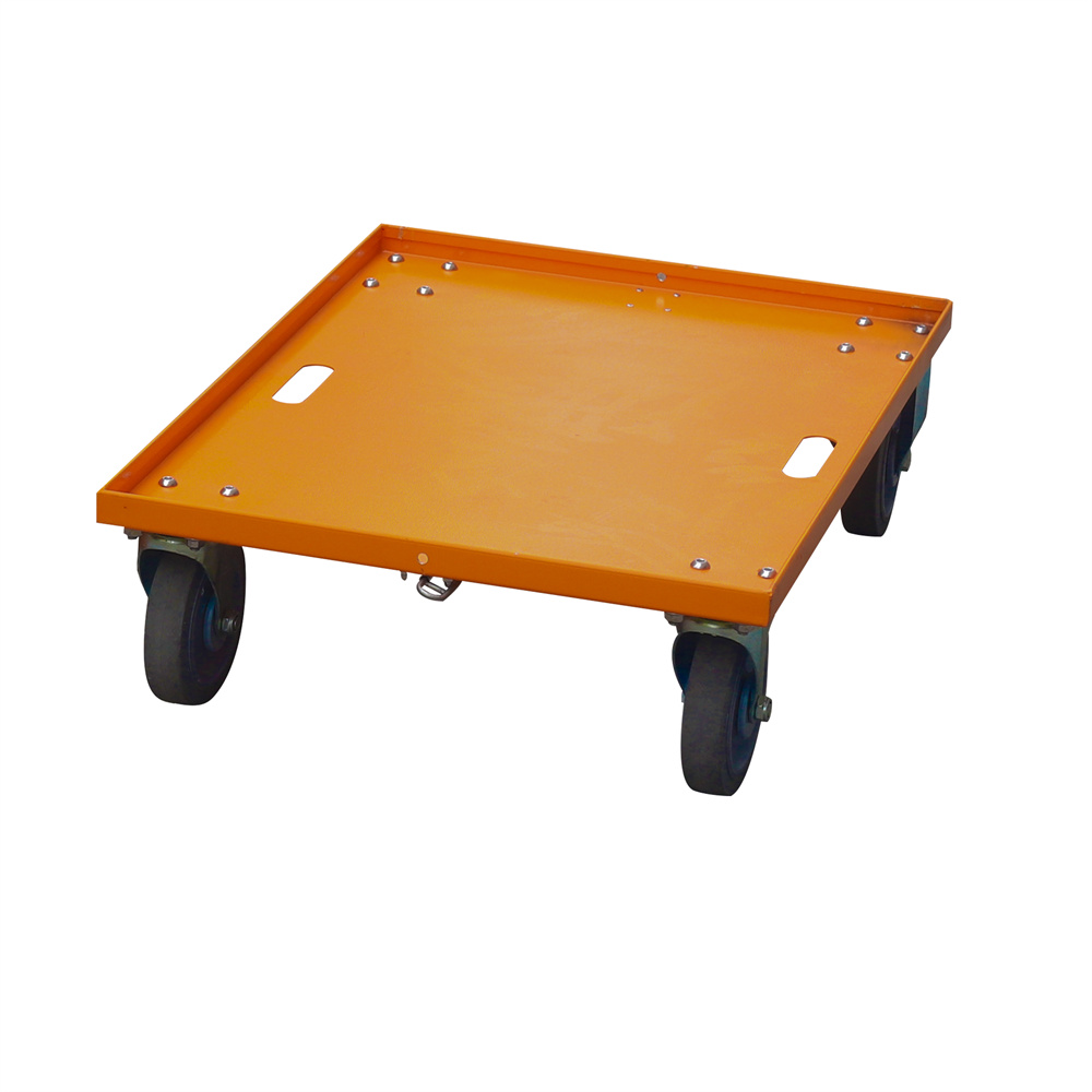 Matched Wheel Base and Wheels for Aluminum trolley