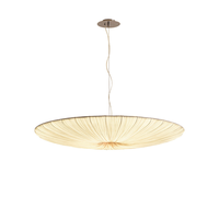 Lampe suspendue en tissu en forme de parapluie, style zen chinois et japonais, pour projets hôteliers, gîtes et décoration résidentielle – Nouveauté