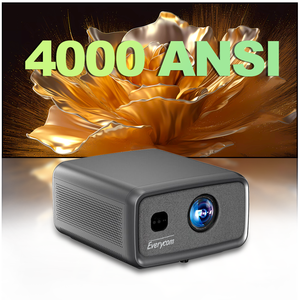 Проектор 4K Cubelite Ultra 4000 ANSI люмен, экран 350 дюймов, в наличии на складе в ЕС, LCD, Android 15, для домашнего кинотеатра, Wi-Fi, 3D, для игр - Product Image 1