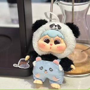 Lindo muñeco de peluche Dudu, llavero, caja sorpresa con juego de 8 unidades para niños y coleccionistas - Product Image 4