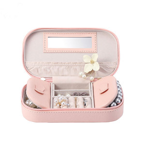 Jewelry Box Jewellery Custom Luxury Jewelry Box Pu Leather Jewelry Box Pu Jewellery Storage Organizer Box