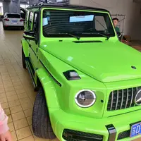 TSAUTOP טוב באיכות 1.52*18m אפל ירוק סופר מבריק קריסטל ויניל רכב לעטוף עיצוב רכב מדבקה ויניל מדבקות