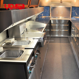 UrDream benzersiz gıda römork paslanmaz çelik aperatif gıda kamyon Hot <span class=keywords><strong>Dog</strong></span> sepeti tasarım serbestçe - Product Image 2