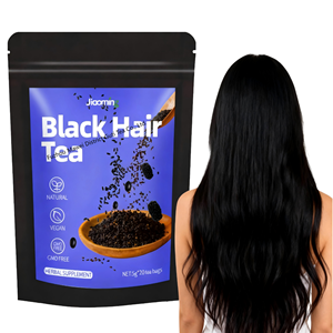 ชาสมุนไพรเพื่อสุขภาพและเร่งการเจริญเติบโตของเส้นผม ขนาด 50 กรัม ขายดี พร้อมสมุนไพรธรรมชาติและข้าวกล้องดำ - Product Image 1