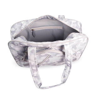 Échantillon gratuit Sac de raquette bandoulière en polyester imperméable avec logo personnalisé, léger, avec crochet de fixation, grande capacité et porte-bouteille - Product Image 2