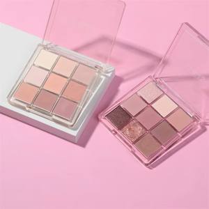 थोक 9 रंग वर्ग नग्न आंखों छाया निजी लेबल शाकाहारी मेकअप ग्लिटर दृष्टि पैलेट - Product Image 6
