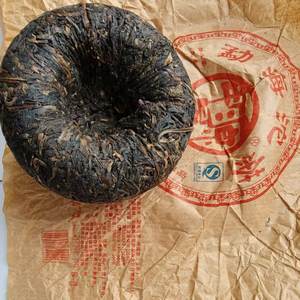 Yunnan Pu'er Menghai <span class=keywords><strong>Tuo</strong></span> Tea ดิบชาเพื่อสุขภาพ100กรัม2008บรรจุพิเศษและถุง - Product Image 2