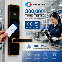 Cerradura de Hotel con Entrada sin Llave, Cerradura de Hotel con Tarjeta RFID/IC, Sistema de Gestión de Cerraduras de Hotel, Cerradura de Puerta con Tarjeta