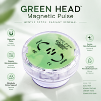 Appareil de soin de la peau à impulsions magnétiques, machine de traitement facial professionnelle, capsule d'essence d'herbes jetable, anti-âge, plastique, UE/Royaume-Uni
